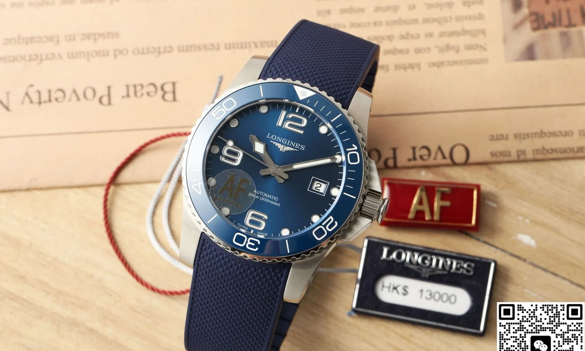 AF Factory Longines Concas L3.780.4.96.9 1:1 Best Edition Replica Watch